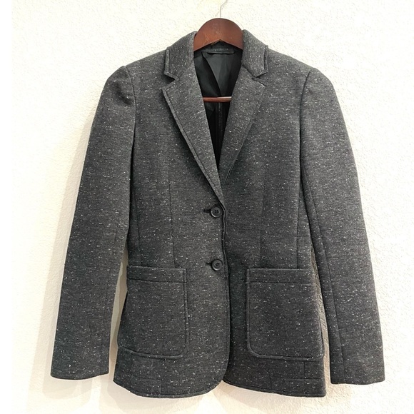 NEW ATM Bonded Knit Sport Blazer in Charcoal Grey Work Business Casual - Picture 9 of 13